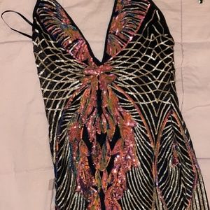 Fashion Nova Sequin Dress